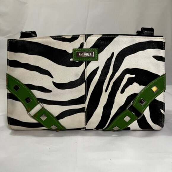 Miche Handbags - Retro Miche Purse Cover, Zebra Print Purse Cover, Miche Purse, Great Condition